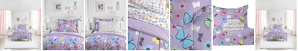 Macy's Dream Factory Sweet Butterfly Twin Comforter Set